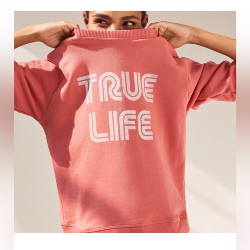 Ba&sh 🔥TRUE LIFE🔥TARAH Sweatshirt Crewneck Sweatshirt True Life Sz M pricefirm!